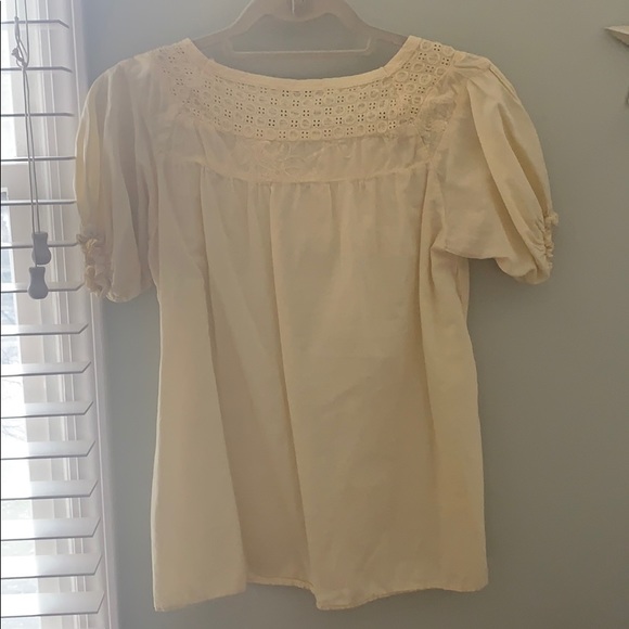 XCVI Yellow Blouse - Picture 4 of 4